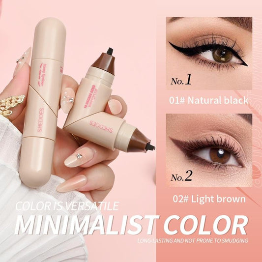 💜💜LETZTER TAG💜💜 Rotierender Eyeliner-Stempel: Perfekter Lidstrich in 5 Sekunden – für Anfänger & Profis, wasserfest & präzise