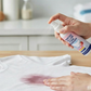 Leistungsstarkes Fleckenentfernungsspray für Textilien – ohne aggressive Chemikalien, hautverträglich – entfernt alte, eingetrocknete Flecken auf Hemden, Hosen und Bettwäsche