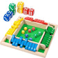 🎲🎲 SHUT THE BOX – Holzwürfel-Brettspiel