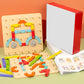 💥2026 Hot Sale - 50% Rabatt🎁Montessori-Steckbrettpuzzle 🎅Weihnachtsgeschenkidee!🎄