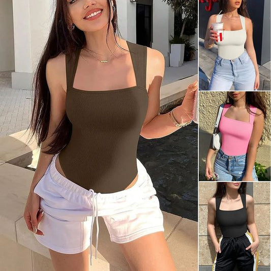 💕Ärmellose figurformende Bodysuits mit Bauchkontrolle🩱