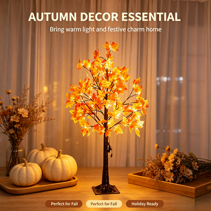 ✨ LED-Ahornbaum – Schaffe eine gemütliche Thanksgiving-Stimmung in deinem Zuhause!🍁