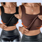 Damen Thermo-Tanktop mit U-Ausschnitt und integriertem BH
