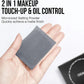 💖1+1 GRATIS✨Schwarzes Magnet-Öl-Blotting-Papier🥇Puder integriert🌿Kontrolliert Hautfettigkeit