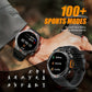 Smartwatch für Sport und Gesundheit mit LED-Leuchten