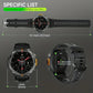 Smartwatch für Sport und Gesundheit mit LED-Leuchten