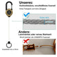 🏆Letzter Tag: 1 kaufen, 2 gratis dazu!🎁3-in-1 Multifunktions-Schlüsselanhänger mit Karabiner und ausziehbarem Jojo