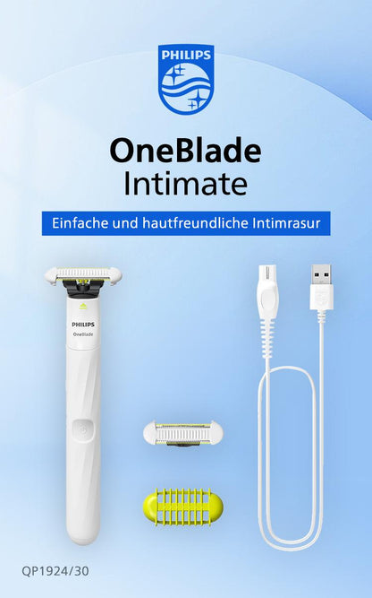 ⏰ ZEITLICH BEGRENZT: 50 % RABATT!🔥Philips OneBlade Intimate unisex Shaver