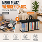 🔥Zeitlich begrenztes Angebot: 50 % Rabatt! 📦Große, robuste, dicke, transparente Aufbewahrungstasche aus Kunststoff für Kleidung, Umzug & Lagerung