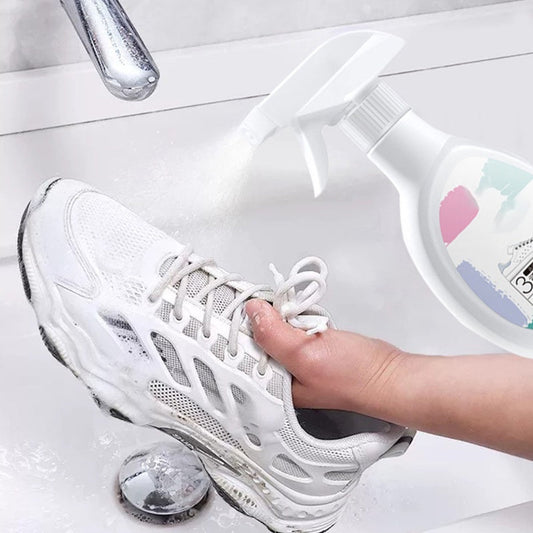⏳ Begrenzte Zeit 50% Rabatt! 💥Tragbares Quick White Shoe Cleaning Spray（Je mehr Sie kaufen, desto höher der Rabatt）