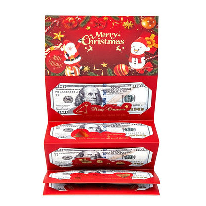 💥1 kaufen, 2 gratis dazu (3 Stück)💴🎅Weihnachts-Geldgeschenk-Umschlag