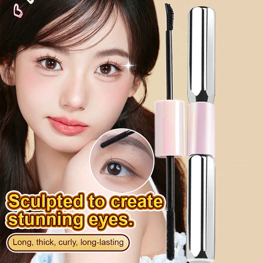 🌸💐Wasserfeste Mascara mit zwei Spitzen für mehr Länge und Schwung
