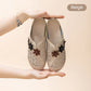 🔥Floral design women's elegant PU leather slide sandals💥