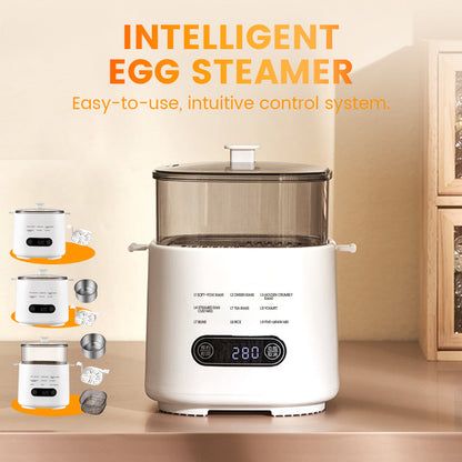 🎁2026 Neues Design🥚✨Mini-Multifunktions-Eierkochset mit Smart Touch Panel🔥