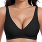 👙 40% RABATT!💕 Nahtloser, kabelloser Push-up-BH für Damen – Tiefes V