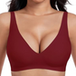 👙 40% RABATT!💕 Nahtloser, kabelloser Push-up-BH für Damen – Tiefes V