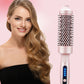 💇‍♀️🔥 32mm Ionen-Heizbürste – Locken & Volumen in 5min, glättet & stylt ohne Schä
