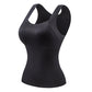 Damen Thermo-Tanktop mit U-Ausschnitt und integriertem BH