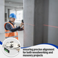 Lasernivellierbasis mit drehbarem Schwenkarm