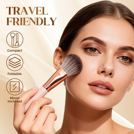 All-in-One tragbares Make-up-Pinsel-Set