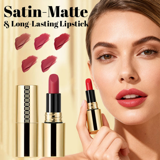 Satin-matt & langanhaltender Lippenstift