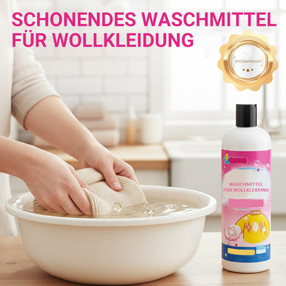 Schonendes Waschmittel für Wollkleidung