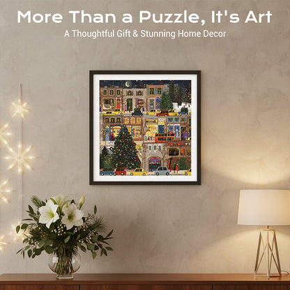 Winter Lights Decorative Puzzle Set