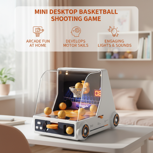 🔥Solange der Vorrat reicht 50 % Rabatt!🎉Mini-Desktop-Basketball-Wurfspiel
