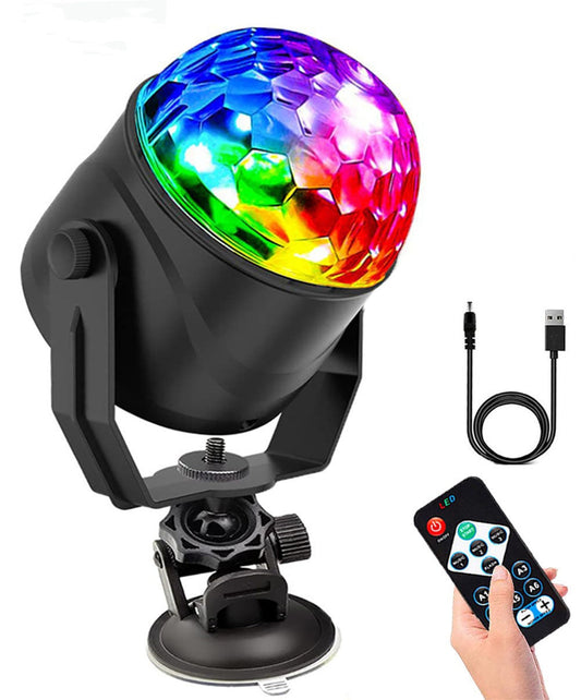 🎁Begrüßen Sie Weihnachten mit 50 % Rabatt💥Disco-Kugel Bunte rotierende magische Lichtkugel