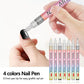 🎁Weihnachtsgeschenk🎄12-farbiger Profi-Nagellackstift-Set