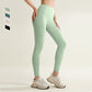 💗 Halara UltraSculpt High-Waist Leggings mit Raffung am Gesäß, Bauchkontrolle, formender Wirkung und Taschen – ideal fürs Training.
