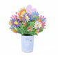 3D-Pop-up-Blumenstrauß-Grußkarte