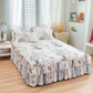 🌙3-teiliger Rüschenbettrock – Eleganter Fall & einfaches Wechseln | Romantisches Schlafengehen 🛏️🌹