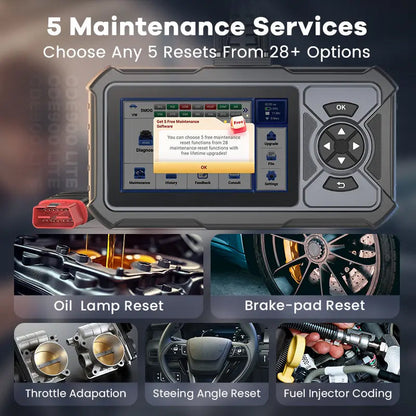 Multifunktionaler OBD2-Diagnosescanner für Fahrzeugmotore