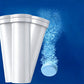 Konzentrierte Scheibenwaschmittel-Brausetabletten