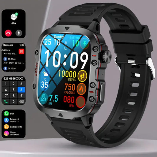 Robuste Outdoor-Smartwatch – über 100 Sportmodi