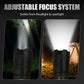 Wiederaufladbare P50 LED-Taschenlampe mit einstellbarem Zoom