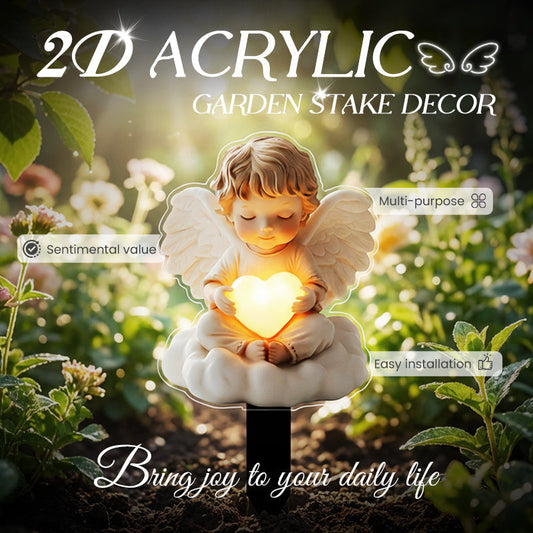 🕊️ Dekorativer Gartenpfahl aus Acryl 2D – Ein Zeichen der HOFFNUNG für den Iran und die ganze Welt. Für mehr MITEINANDER, für mehr FRIEDEN. ✨