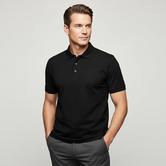 💎 50% AUF DAS HERREN POLO-SHIRT! 💎 Schnell Trocknend, Knitterfrei & Athletische Passform für Business & Freizeit