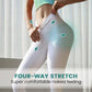 V-Line – Leichte, dehnbare Crossover-Leggings