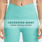 V-Line – Leichte, dehnbare Crossover-Leggings