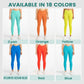 V-Line – Leichte, dehnbare Crossover-Leggings