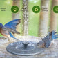 Solarbetriebener schwimmender Springbrunnen
