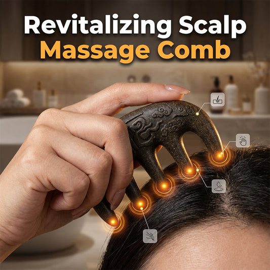 Belebender Kopfhaut-Massagekamm