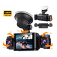 3-Kanal 1080P Dashcam mit drehbaren Linsen