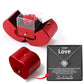 Halskette „To My Love“ – mit echter Rose – Geschenk für sie