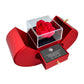 Halskette „To My Love“ – mit echter Rose – Geschenk für sie