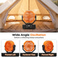 🌞 Tragbarer Solar-Campingventilator mit Nebelfunktion