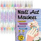 ✍️ 50% RABATT! 💅 Nageldesign-Pen mit 2-in-1 Spitze – Präzise Linien & Details – Ideal für zu Hause oder unterwegs – saubere, professionelle Nagelkunst ohne großen Aufwand ✨