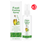 Fußpeeling-Spray mit Teebaumöl